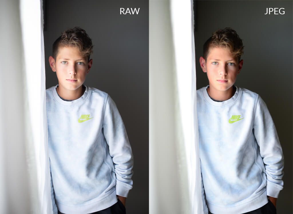 raw photo vs jpeg