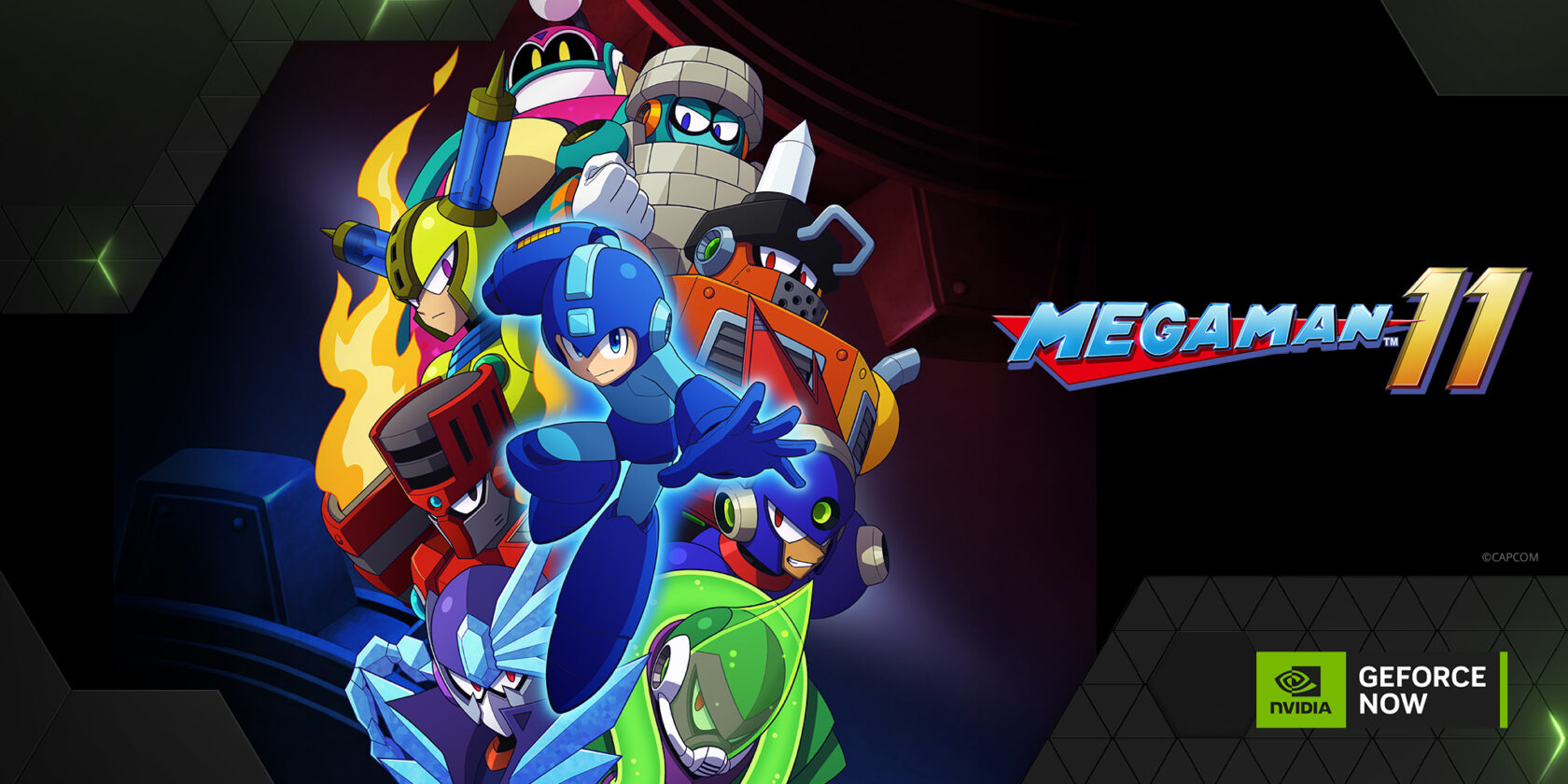 Mega Man 11 on GeForce NOW