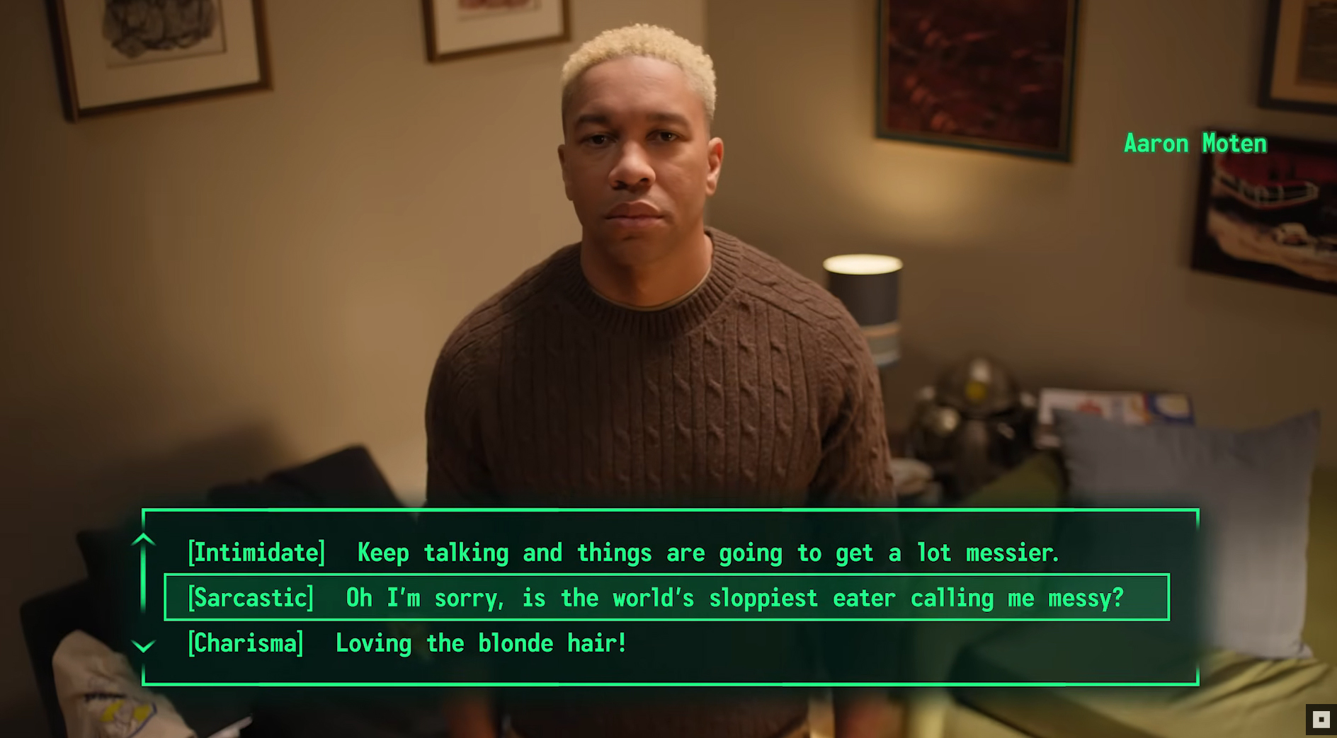 Aaron Moten in Fallout games