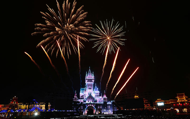 Walt Disney World New Years fireworks