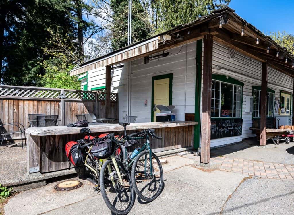 The Glenora Store & Cafe is a great place for lunch