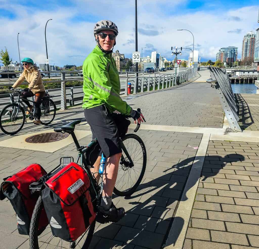 On the Galloping Goose Trail near the northern harbour