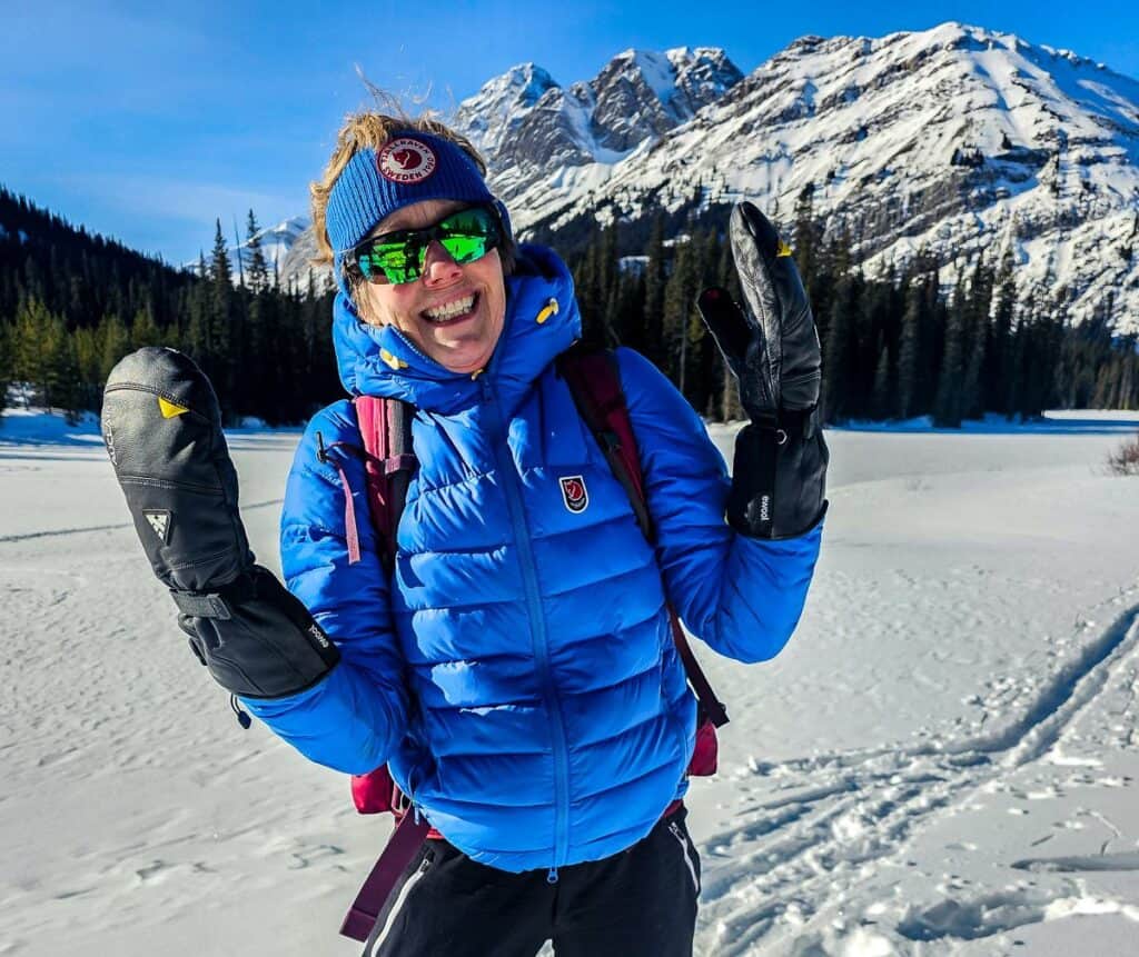 Heated mittens by Auclair - best winter hiking gear for cold hands