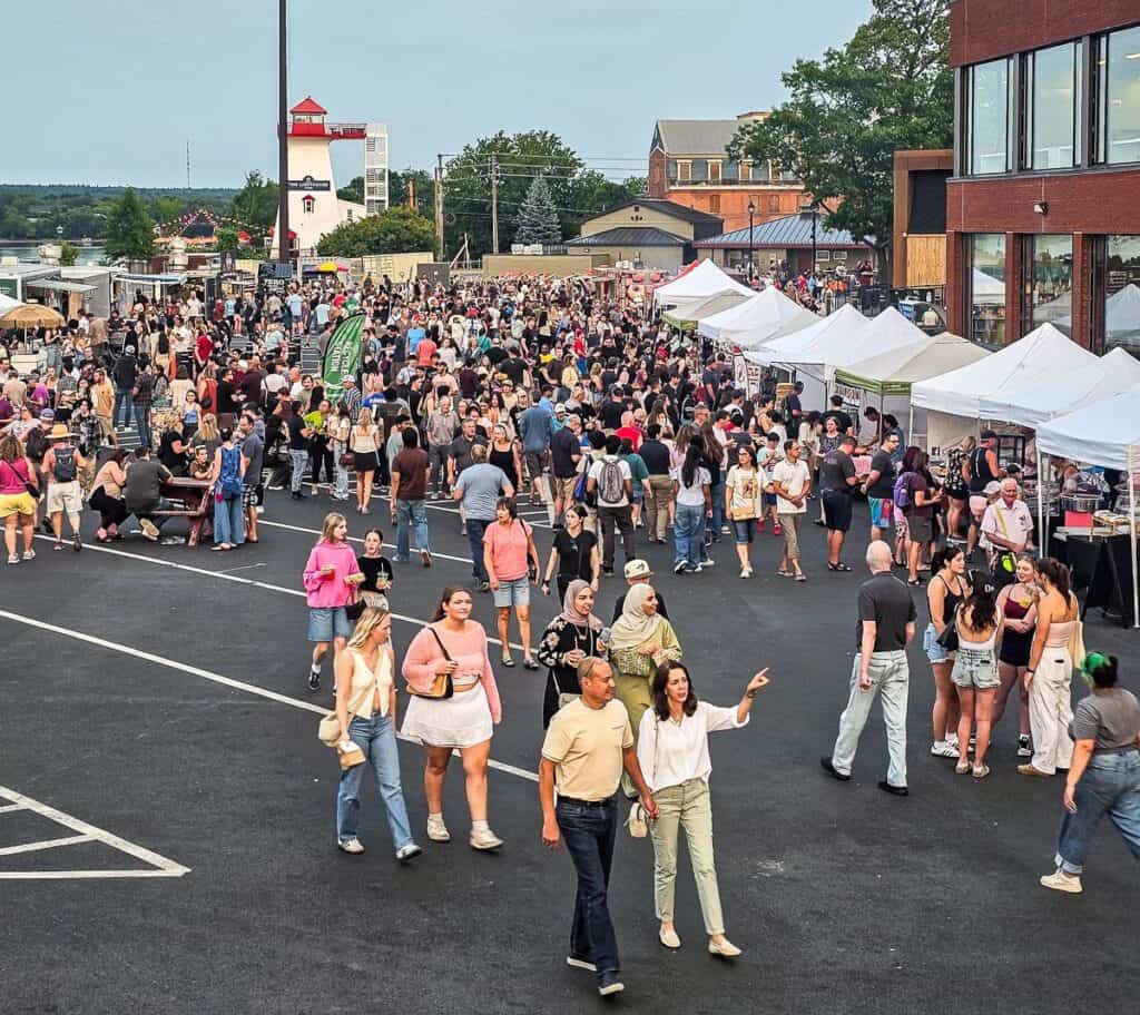 Garrison Night Market in Fredericton