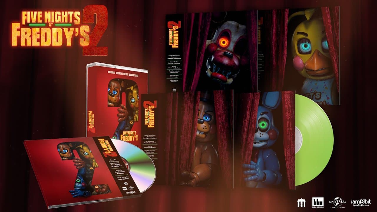 iam8bit Five Nights at Freddy’s 2 Movie Music Collection Pre-Orders Live - Gamers Heroes