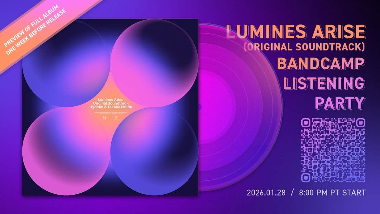 Lumines Arise Soundtrack Listening Party Happening January 28 - Gamers Heroes