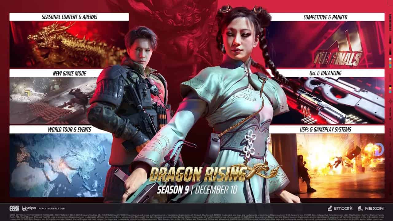 The Finals Season 9 Dragon Rising Revealed - Gamers Heroes