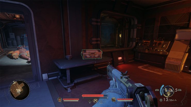 An image showing the location of the High Security Lockbox within the Ministry Of Accuracy