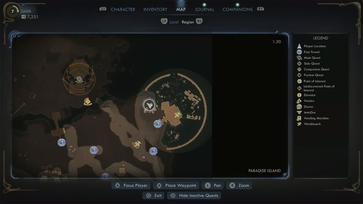 A map showing the location of the building for the high security lockbox in Westport