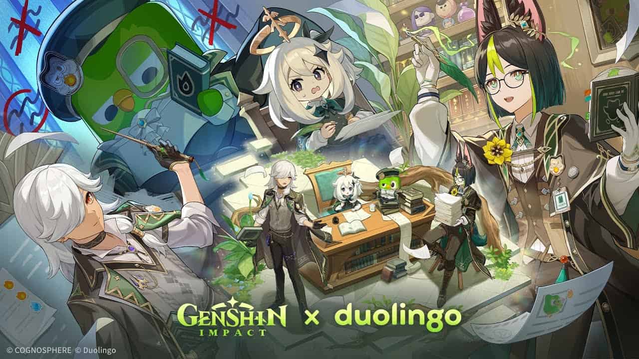 Genshin Impact X Duolingo Collaboration Live Through December 27 - Gamers Heroes