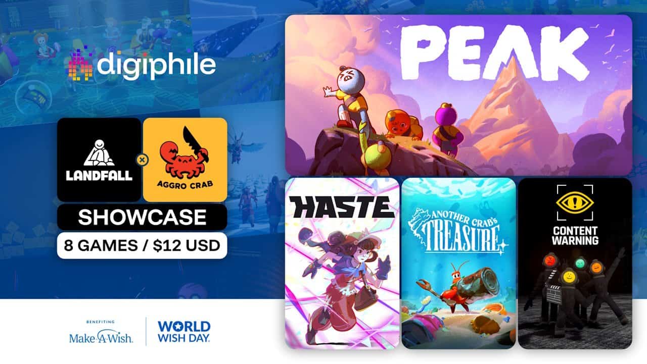 Digiphile Launches Landfall x Aggro Crab Showcase Bundle Featuring PEAK - Gamers Heroes