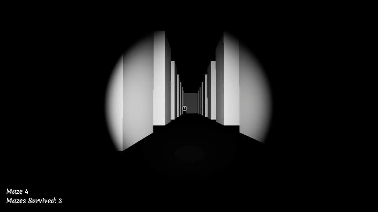 Minimalistic Black and White Horror Title Warrens Of Random Steam Demo Live - Gamers Heroes