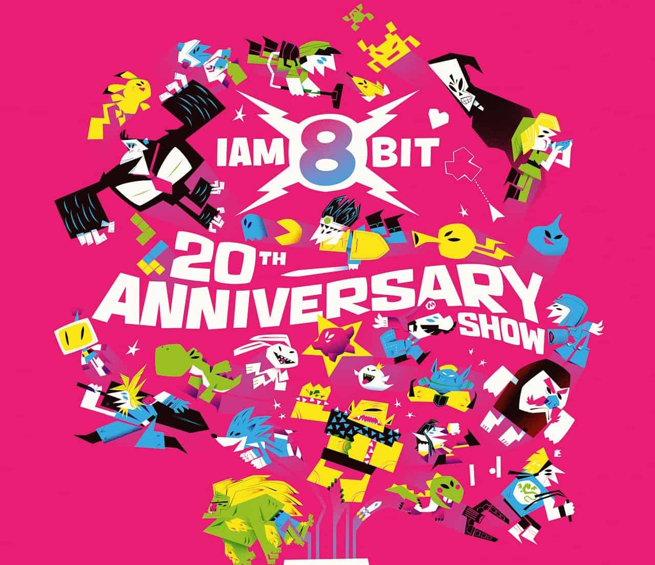 iam8bit 20th Anniversary Art Show in LA Happening November 8-9 - Gamers Heroes