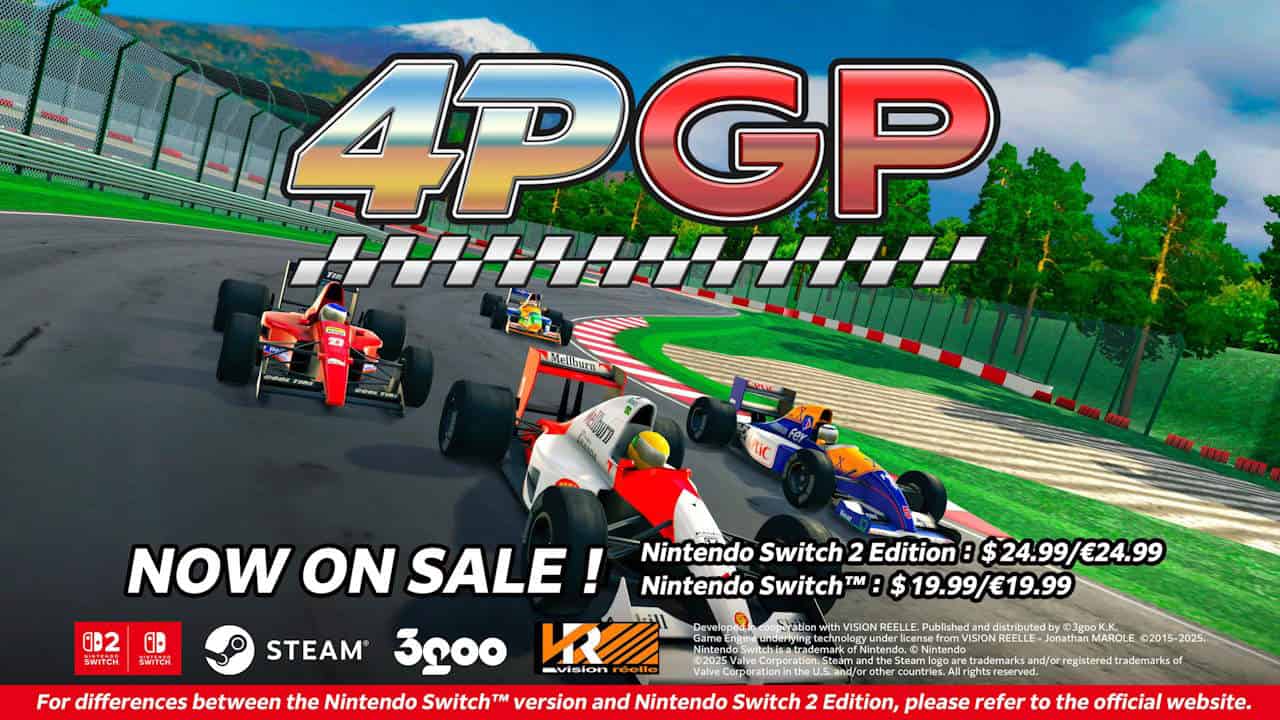90s Arcade-Style Racer 4PGP Four-Player Grand Prix Now Available - Gamers Heroes