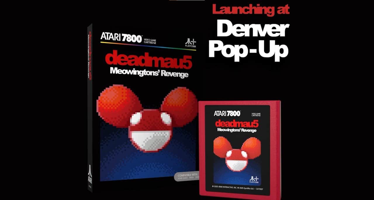 Atari X deadmau5 Denver Pop-Up Beginning November 7 - Gamers Heroes
