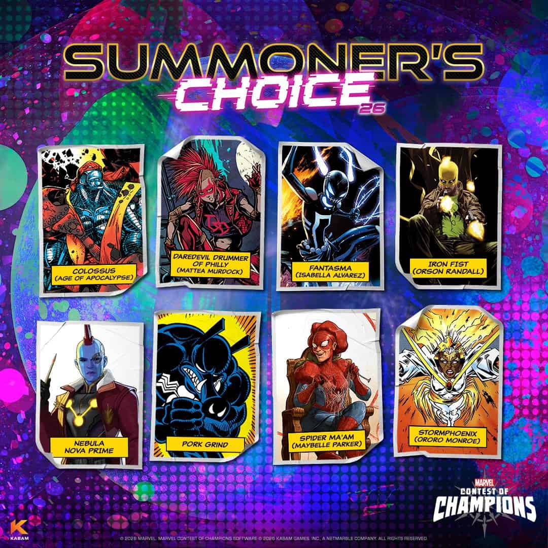 Marvel Contest of Champions Sixth Annual Fan Vote Live - Gamers Heroes