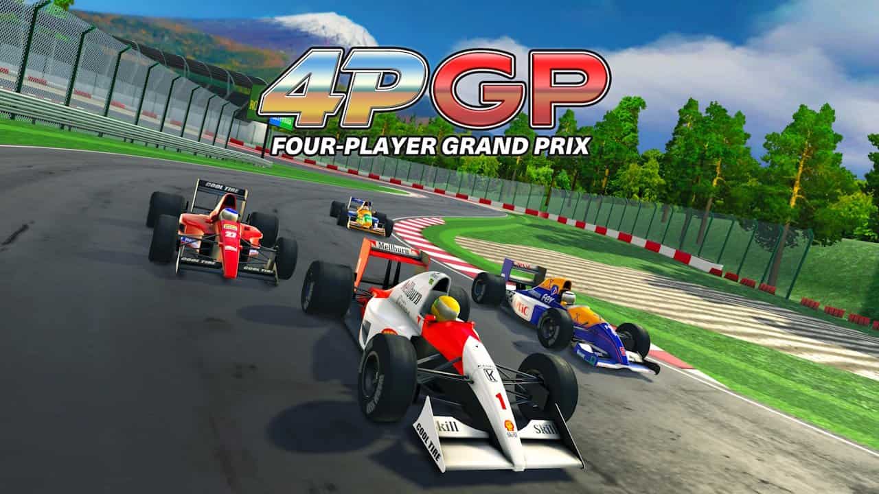90s Arcade-Style Racer 4PGP Four-Player Grand Prix Launching February 5 - Gamers Heroes