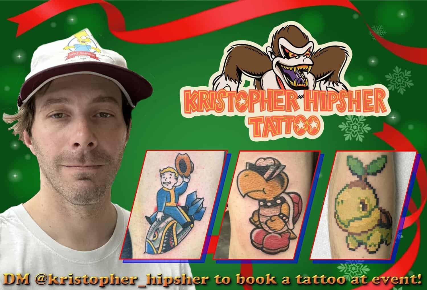 Sac Gamers Expo 2025 Welcomes Professional Tattoo Artist Kristopher Hipsher - Gamers Heroes