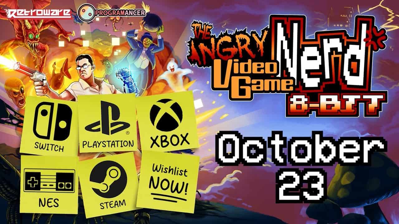 The Angry Video Game Nerd 8-bit Launching October 23 - Gamers Heroes