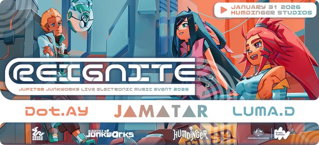Jupiter Junkworks Reignite Event Happening in Melbourne January 31 - Gamers Heroes