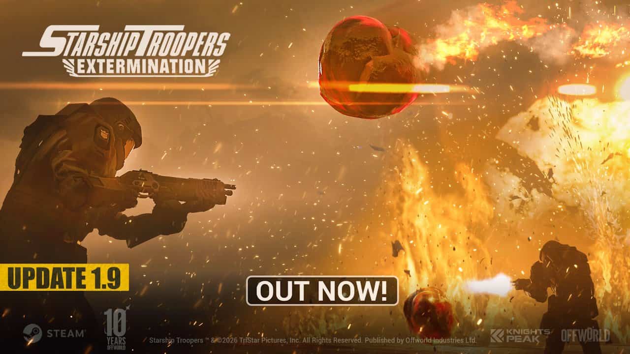 Starship Troopers Extermination 1.9 Update Brings New Enemy Bug and More - Gamers Heroes