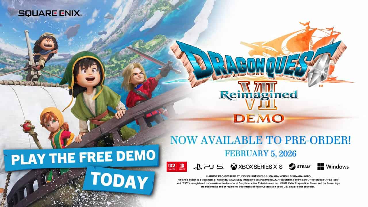 DRAGON QUEST VII Reimagined Demo Now Available - Gamers Heroes