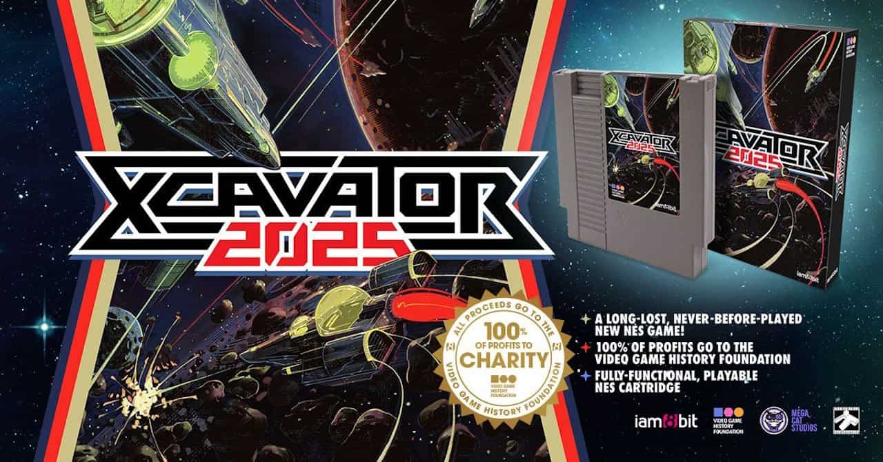 VGHF, iam8bit, and Mega Cat Bringing NES Xcavator to Life - Gamers Heroes