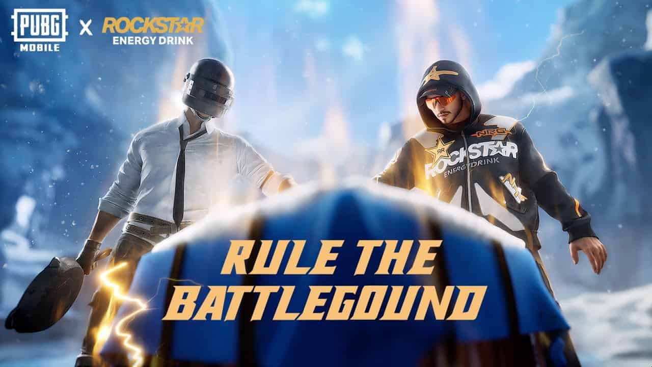 PUBG MOBILE x Rockstar Energy Collaboration Live - Gamers Heroes