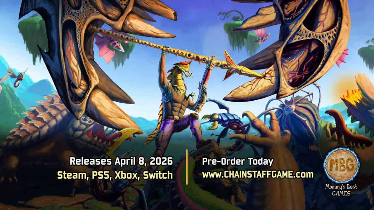 Brutal 80s Platformer ChainStaff Launching April 8 - Gamers Heroes