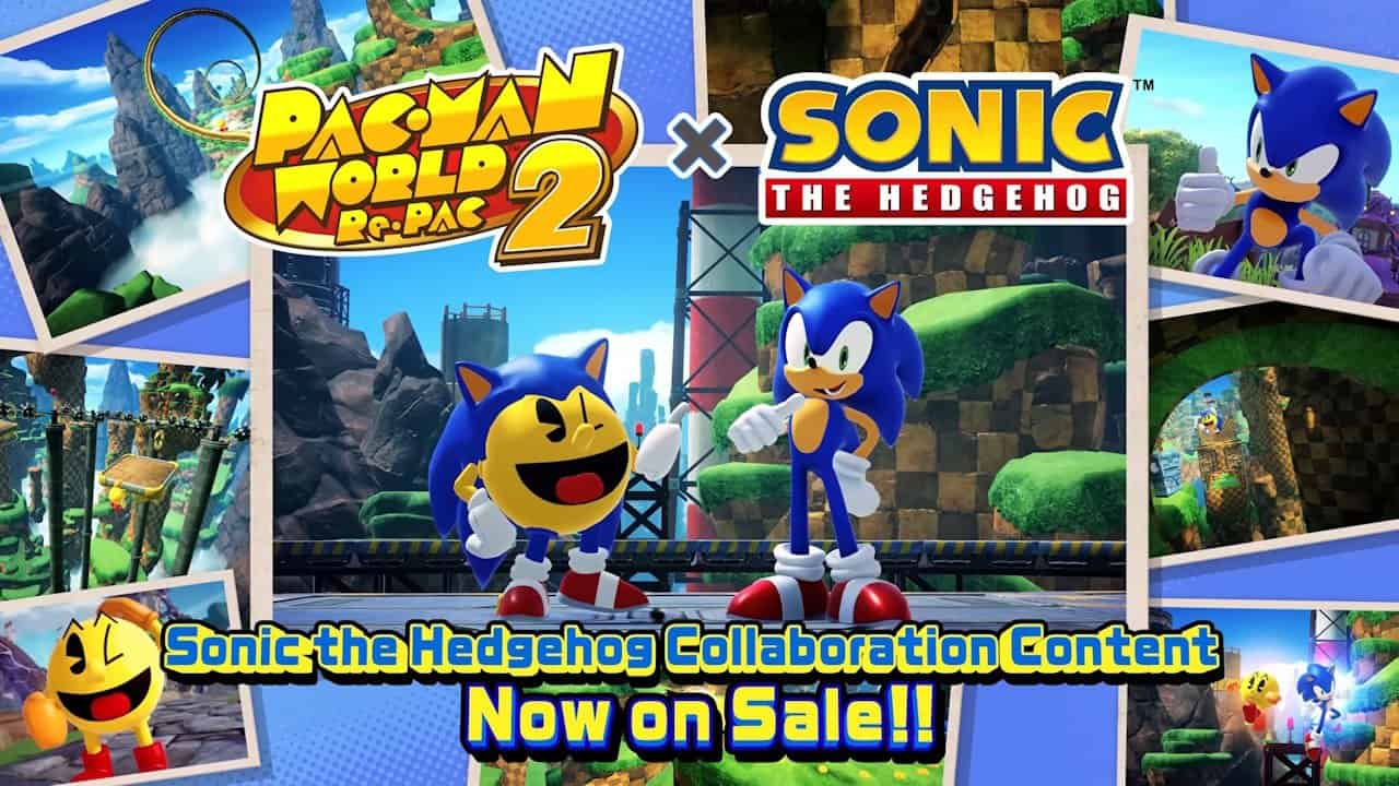 PAC-MAN WORLD 2 Re-PAC Sonic the Hedgehog Crossover DLC Now Available - Gamers Heroes