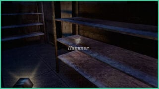 The hammer in Dollhouse Bloodshed atop a shelf in the Freezer Room. The hammer in Dollhouse Bloodshed atop a shelf in the Freezer Room.