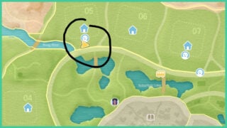 The location of the daily Flawless Fluorite Heartopia for February 12th.