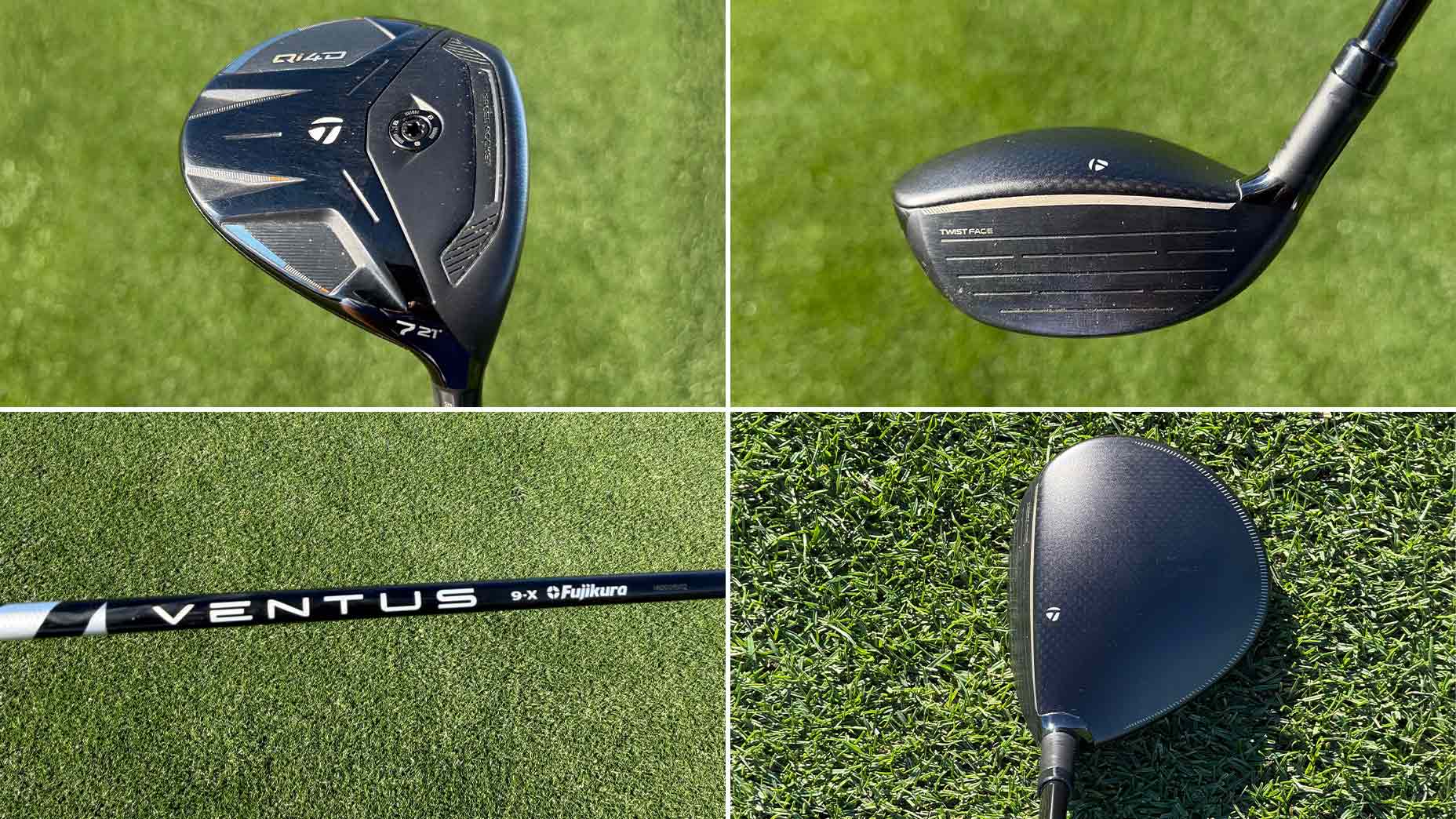 Scottie Scheffler Qi4D 7-wood.