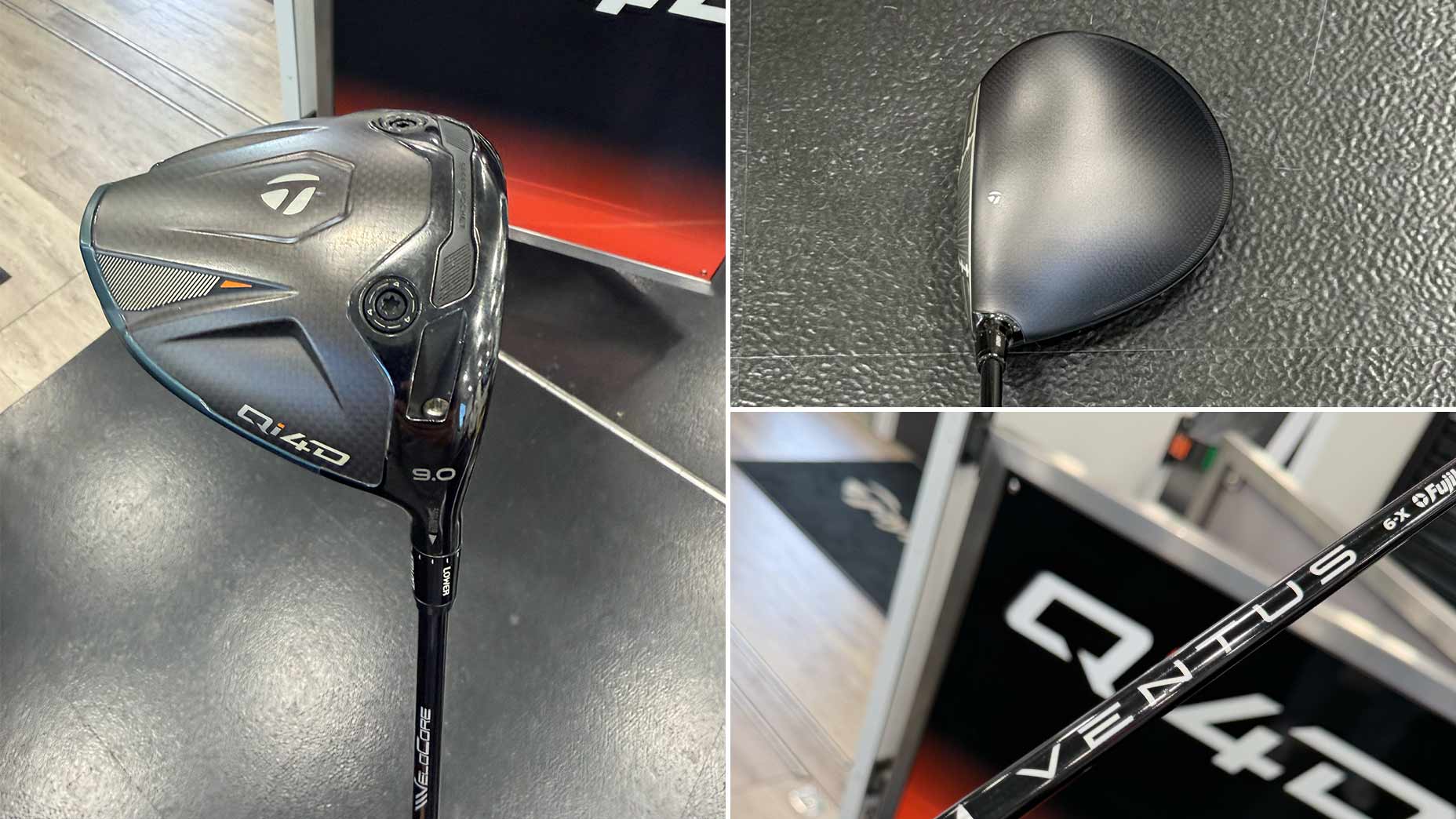 Rory McIlroy's TaylorMade Qi4D driver.