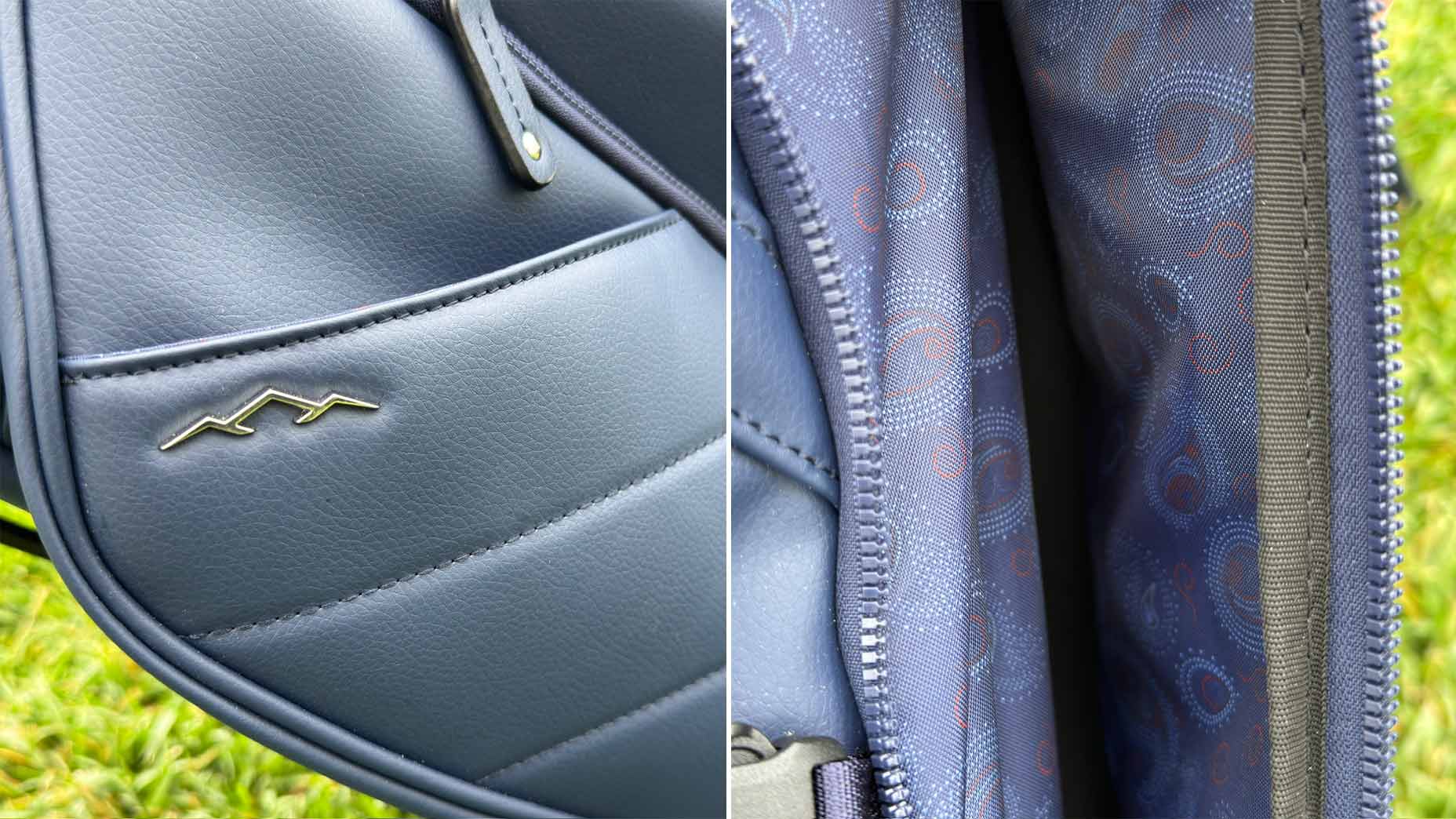 Sun Mountain Matchplay Swift Sunday golf bag.