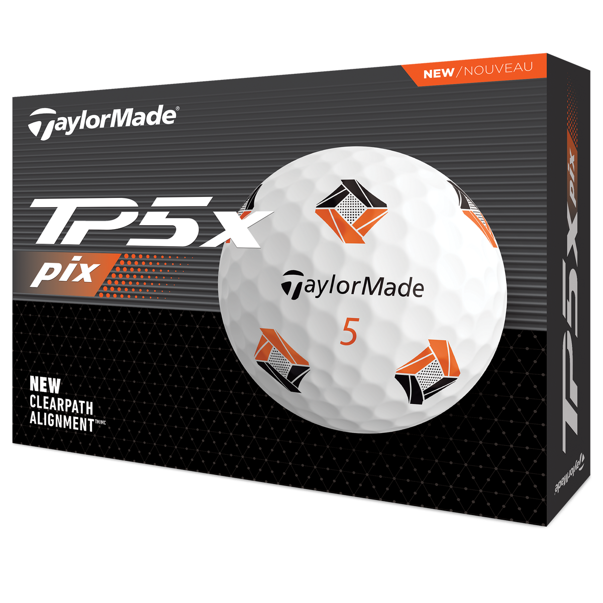 TaylorMade 2024 TP5x Pix Golf Balls