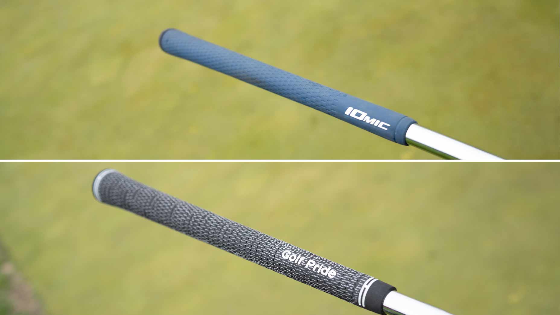 Tommy Fleetwood's grips.