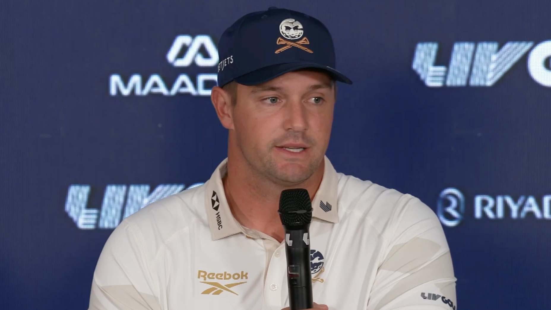 Bryson DeChambeau addressed the media on Tuesday.