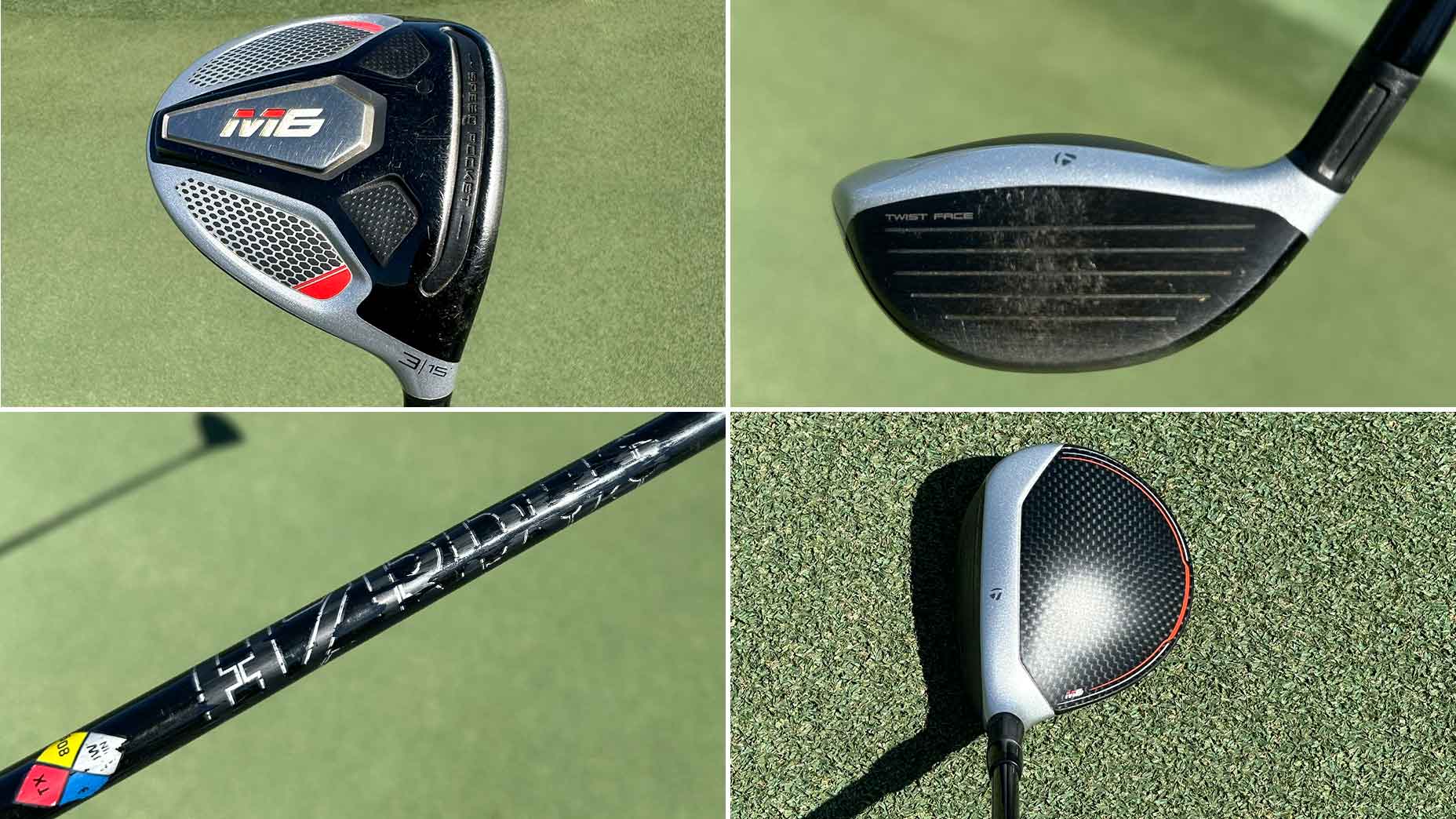 Justin Rose's M6 3-wood.
