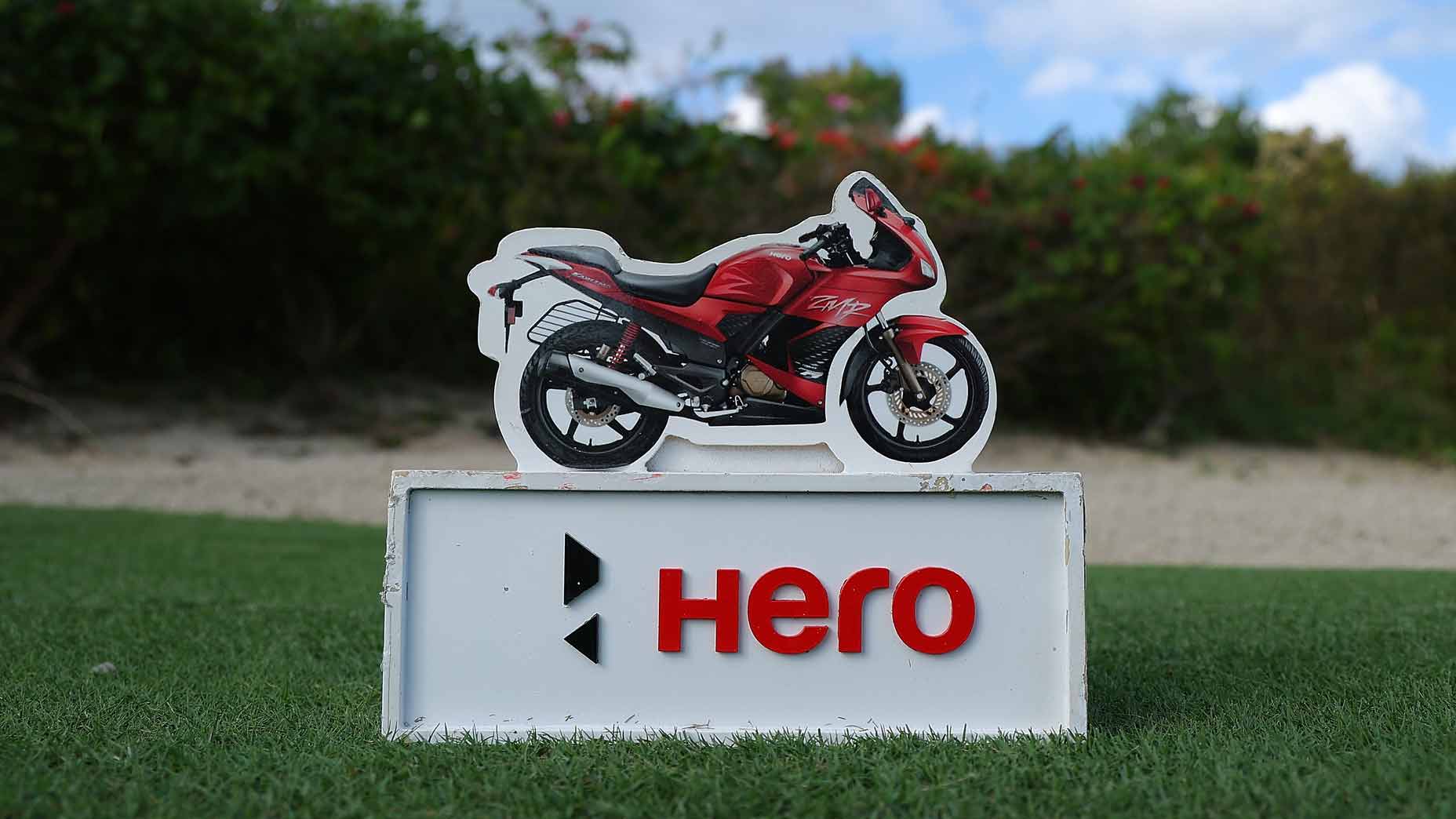 2025 Hero World Challenge tee marker at Albany Golf Course on December 04, 2024 in Nassau, Bahamas.