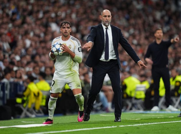 Igor Tudor at the Santiago Bernabeu