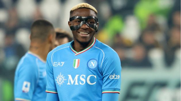 Victor Osimhen during his time at Napoli