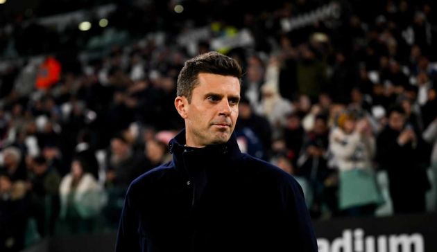 Thiago Motta on the sidelines