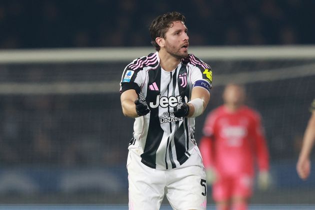 Manuel Locatelli in action for Juventus