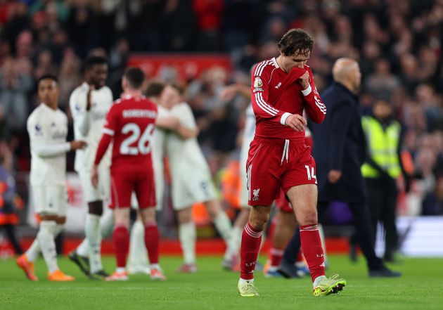 Federico Chiesa looking dejected