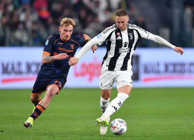Teun Koopmeiners in action for Juventus