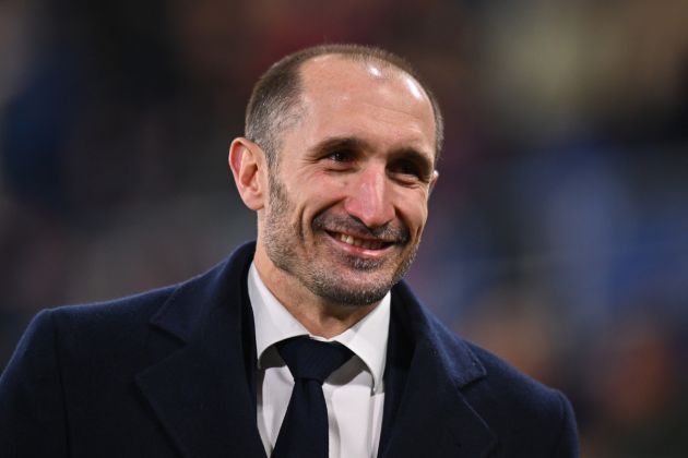 Giorgio Chiellini smiling