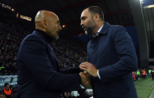 Luciano Spalletti and Igor Tudor
