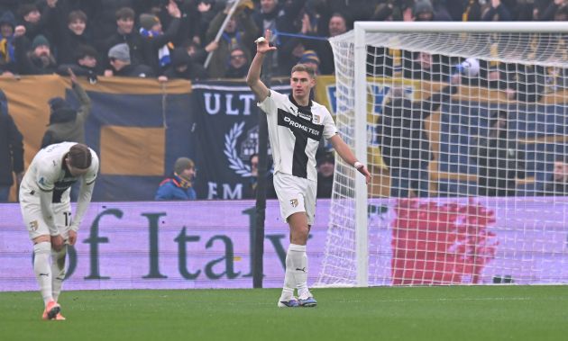 Mateo Pellegrini in action for Parma