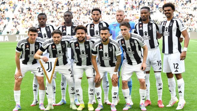 Juventus v Monza line up